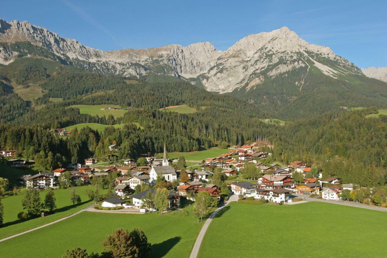 Grosse Fewo Scheffau Appartement Scheffau am Wilden Kaiser Buitenkant foto