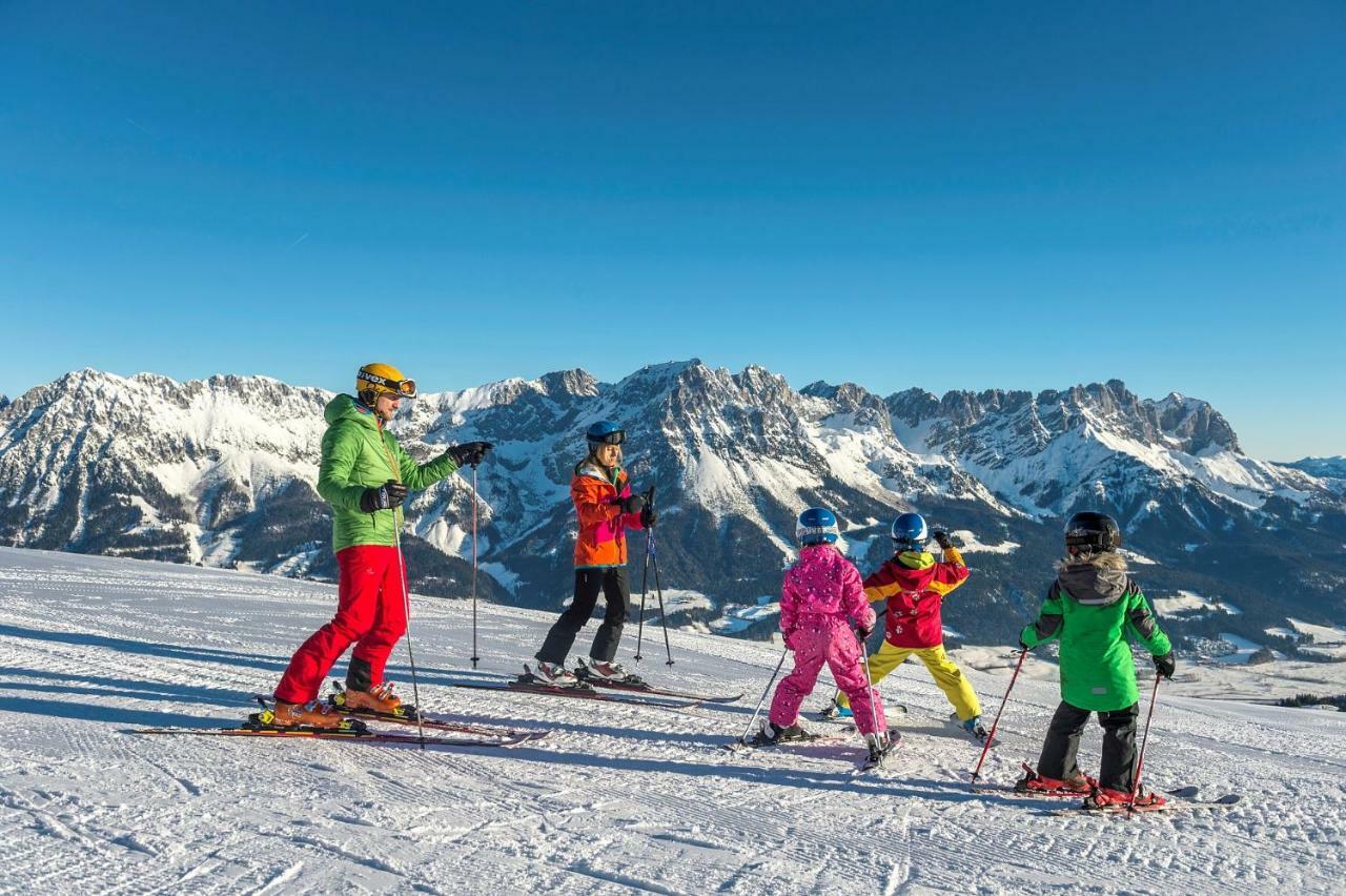 Grosse Fewo Scheffau Appartement Scheffau am Wilden Kaiser Buitenkant foto
