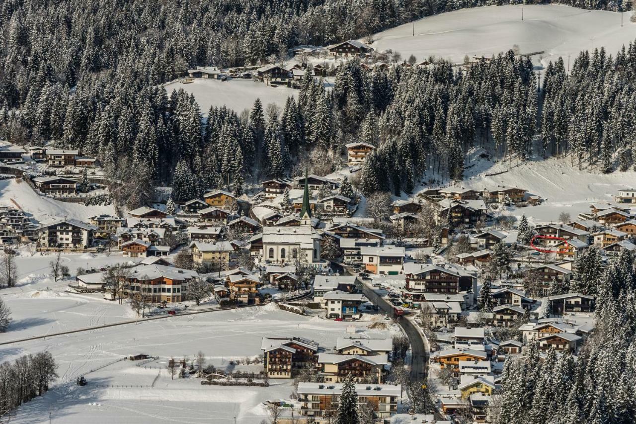 Grosse Fewo Scheffau Appartement Scheffau am Wilden Kaiser Buitenkant foto